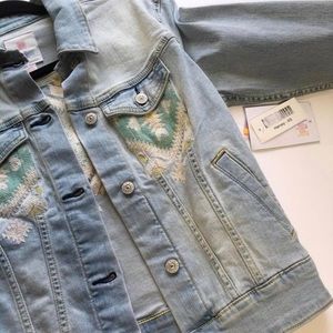 LuLaRoe XS Aztec Jean jacket